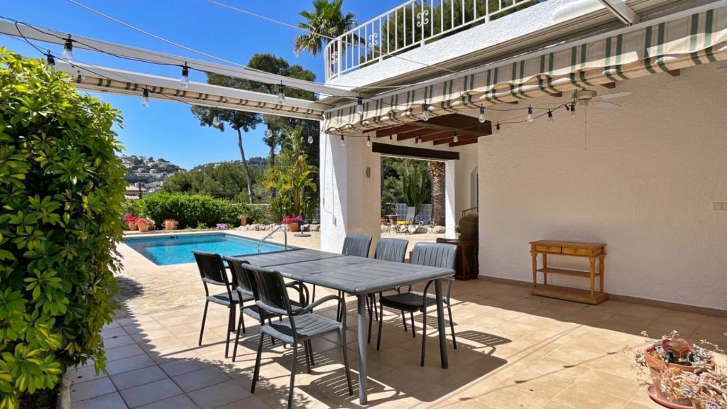3 bed villa in Moraira