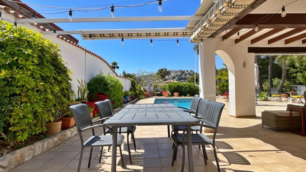 3 bed villa in Moraira