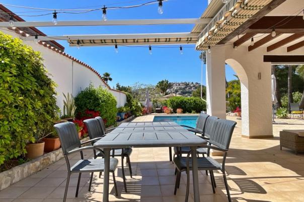 3 bed villa in Moraira