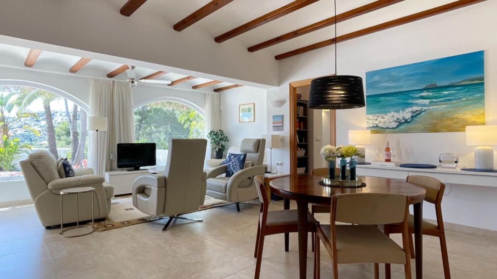 3 bed villa in Moraira