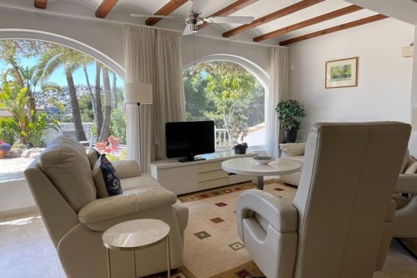 3 bed villa in Moraira