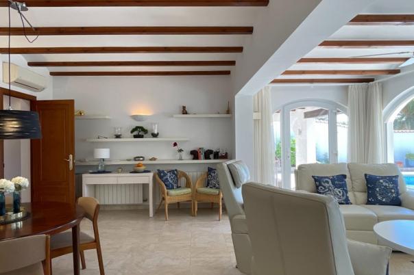 3 bed villa in Moraira