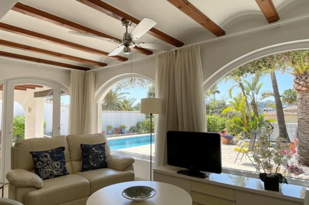 3 bed villa in Moraira