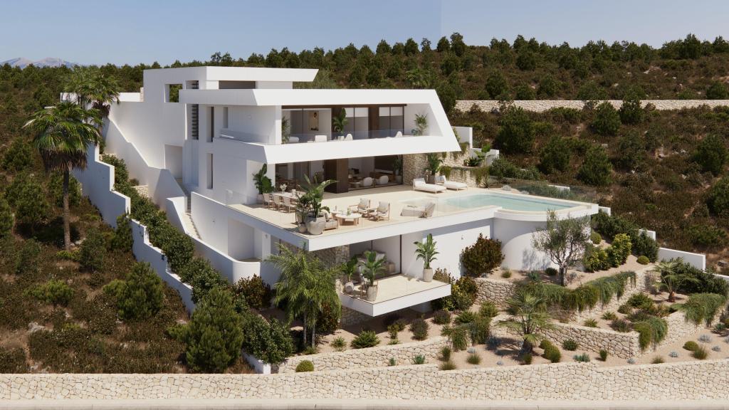 4 bed villas in Benitachell