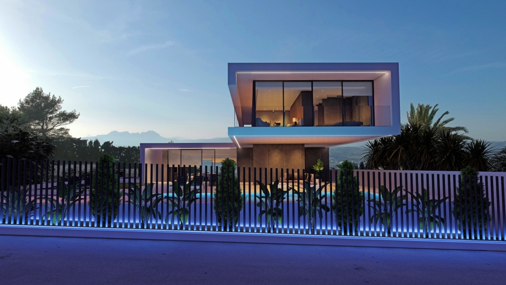 4 bed villa in Moraira