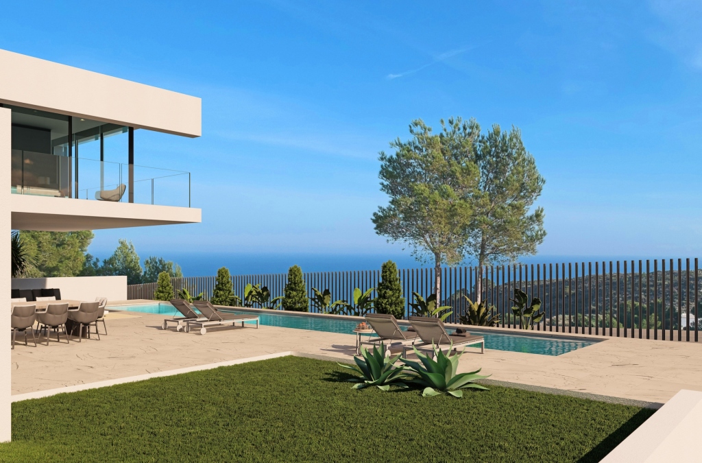 4 bed villa in Moraira