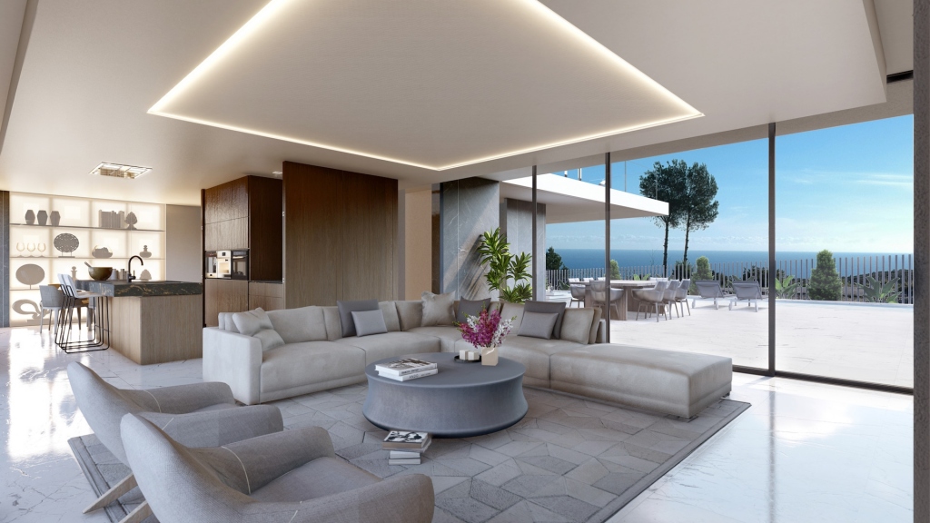 4 bed villa in Moraira