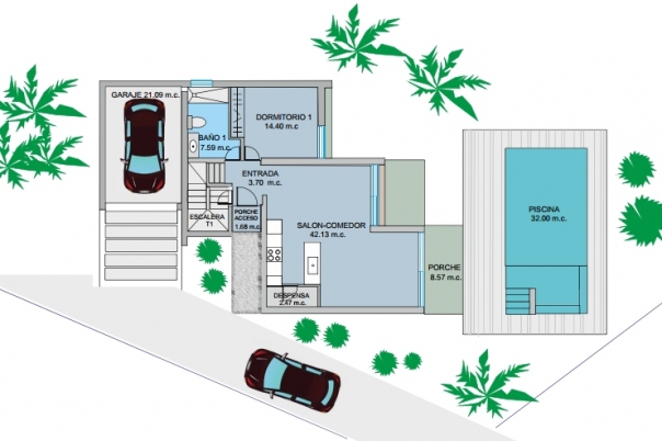 3 bed casa / chalet in Benissa