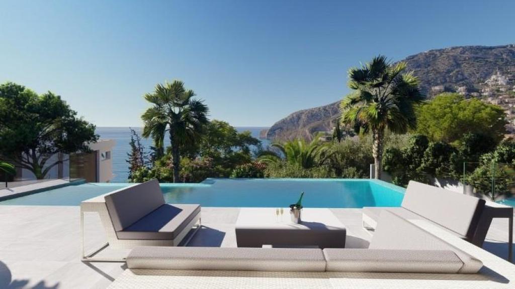 6 bed villas in Calpe