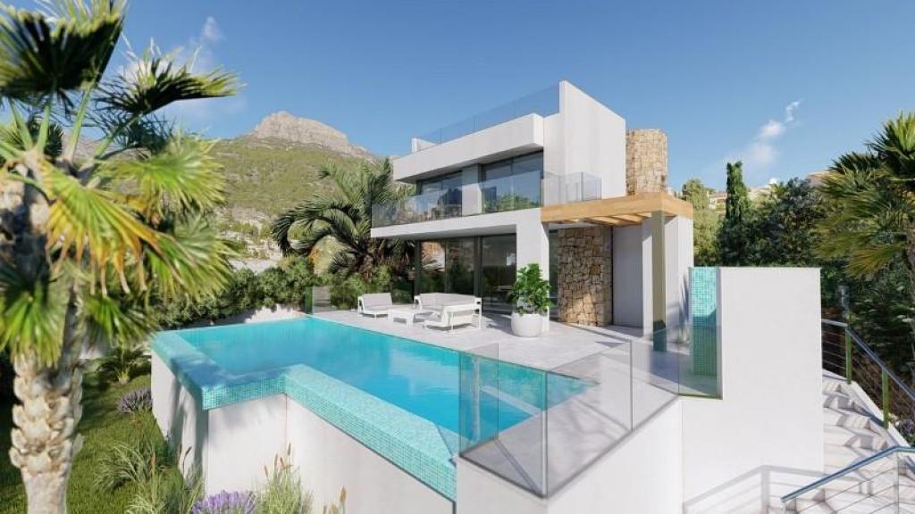 6 bed villas in Calpe