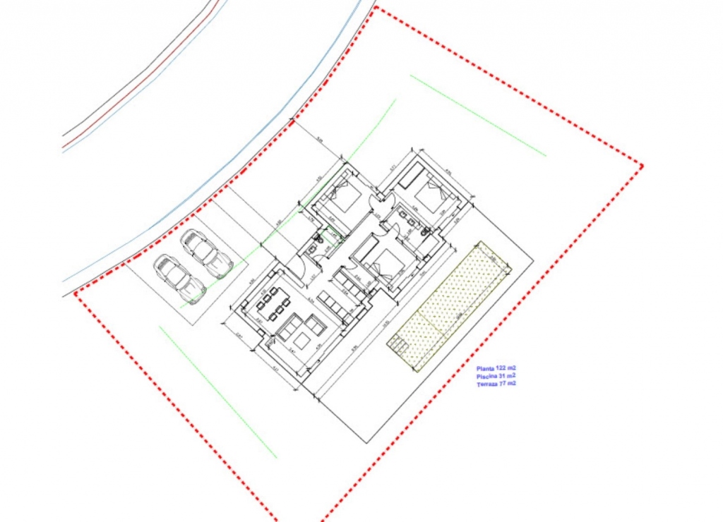 3 bed villa in Pedreguer