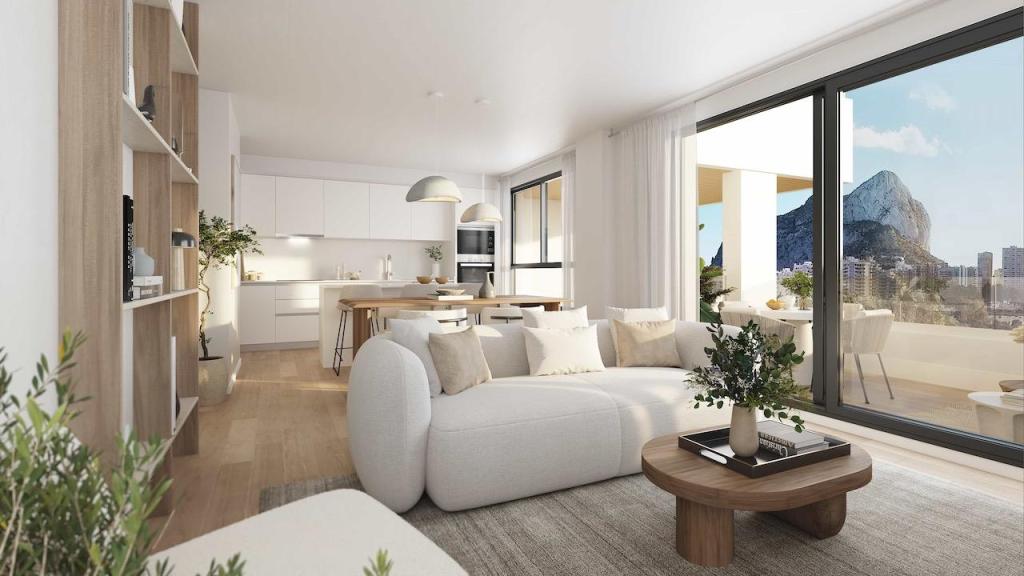 2 bed apartments - flats in Calpe