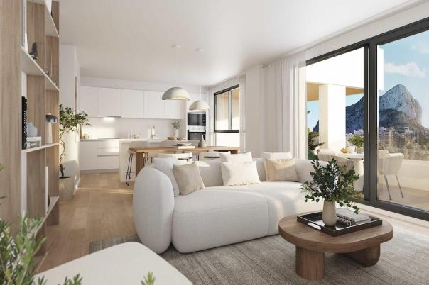 2 bed apartments - flats in Calpe