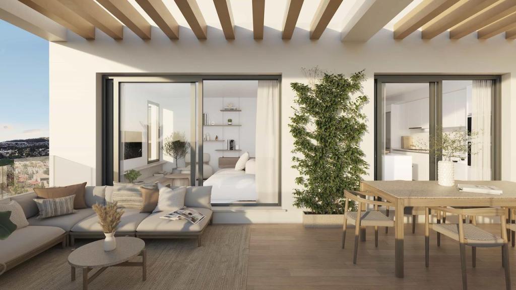 2 bed apartments - flats in Calpe