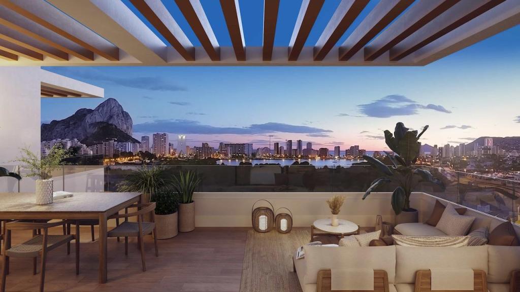 2 bed apartments - flats in Calpe