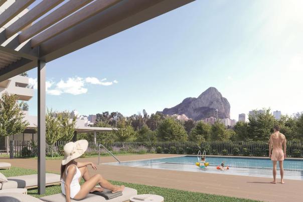 2 bed apartments - flats in Calpe