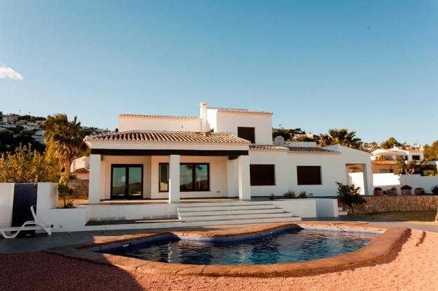3 bed villa in Moraira
