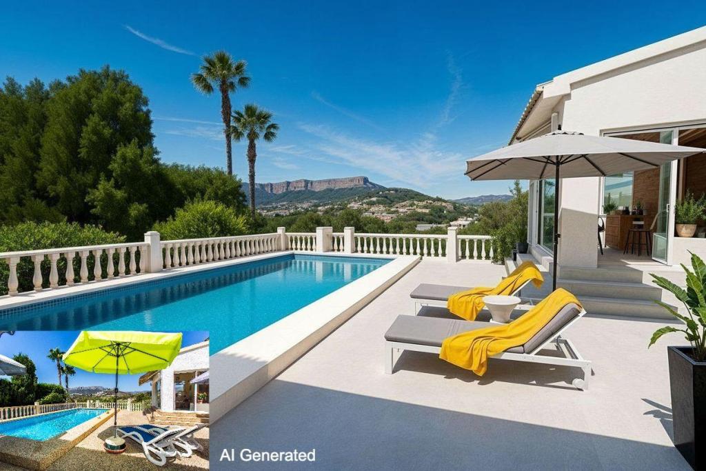 4 bed villas in Calpe