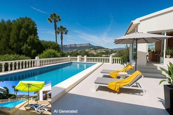 4 bed villas in Calpe