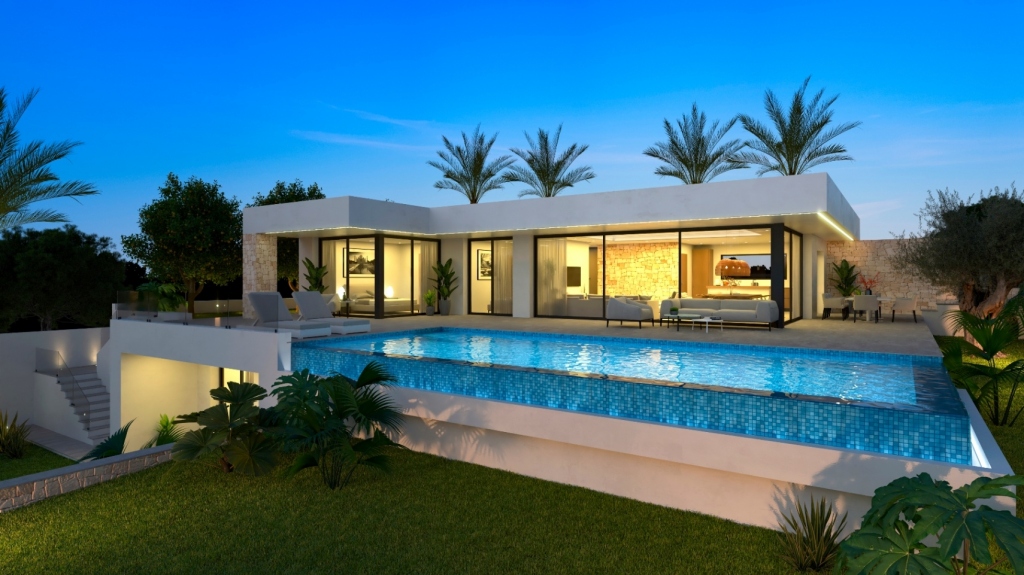 4 bed villa in Denia