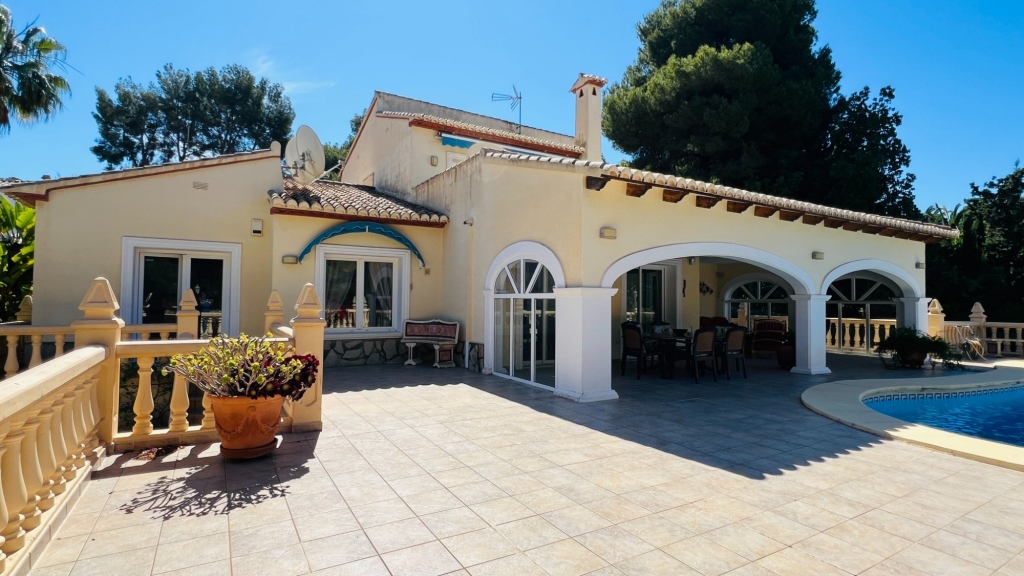 4 bed villa in Moraira