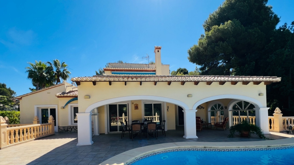 4 bed villa in Moraira