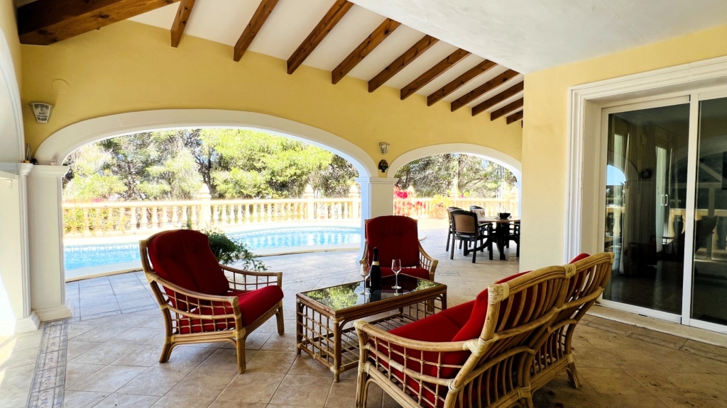 4 bed villa in Moraira