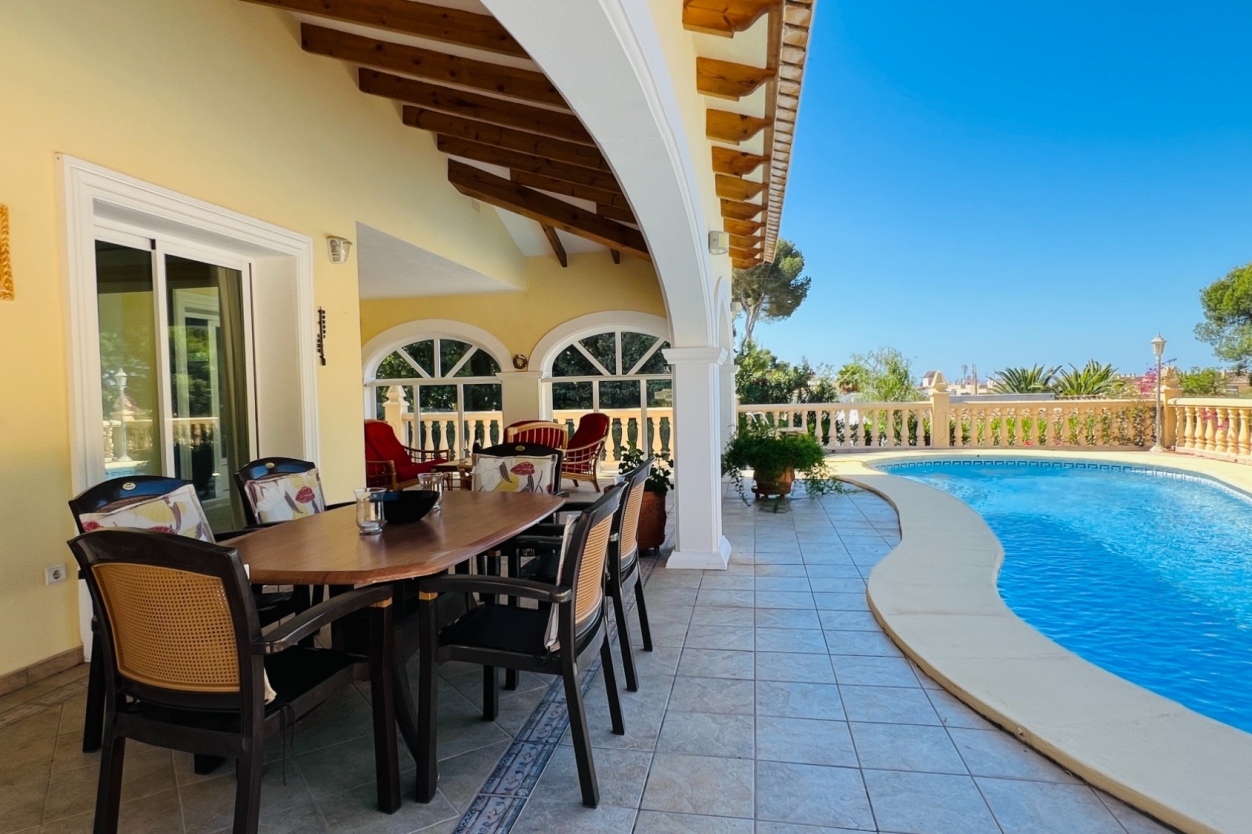 4 bed villa in Moraira