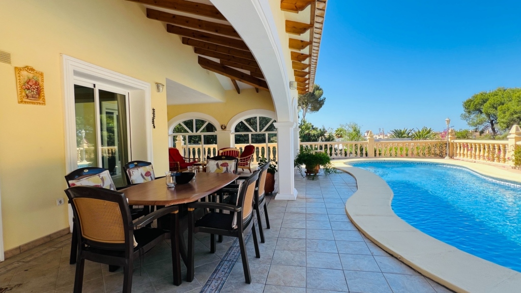 4 bed villa in Moraira