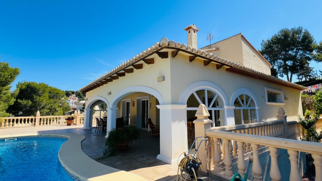 4 bed villa in Moraira