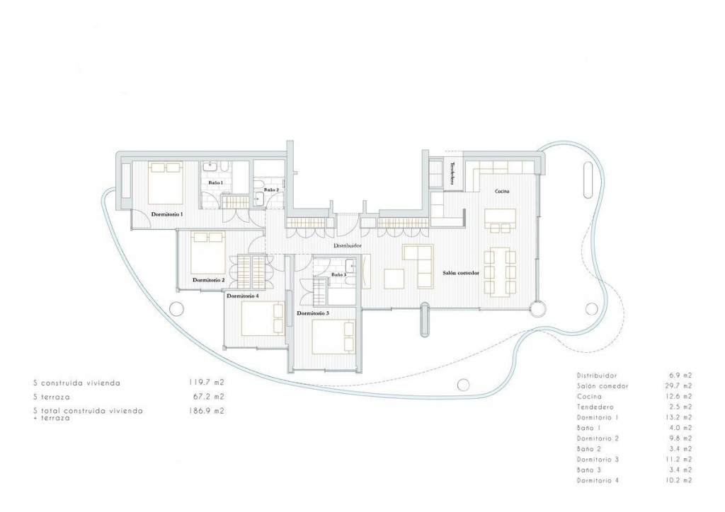 4 bed apartamento in Calpe / Calp