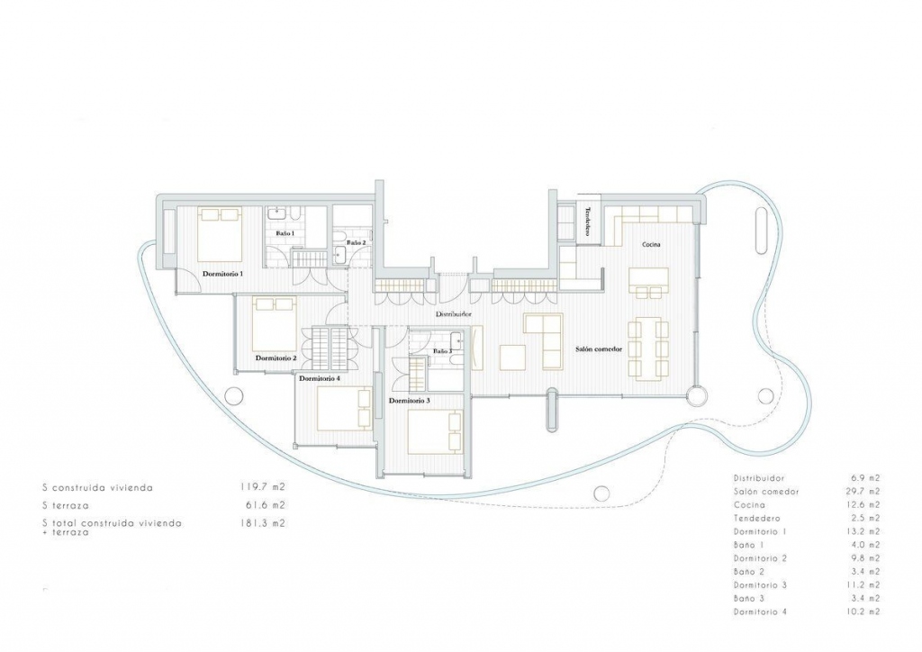 4 bed apartamento in Calpe / Calp