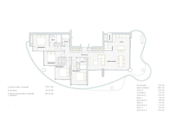 4 bed apartamento in Calpe / Calp