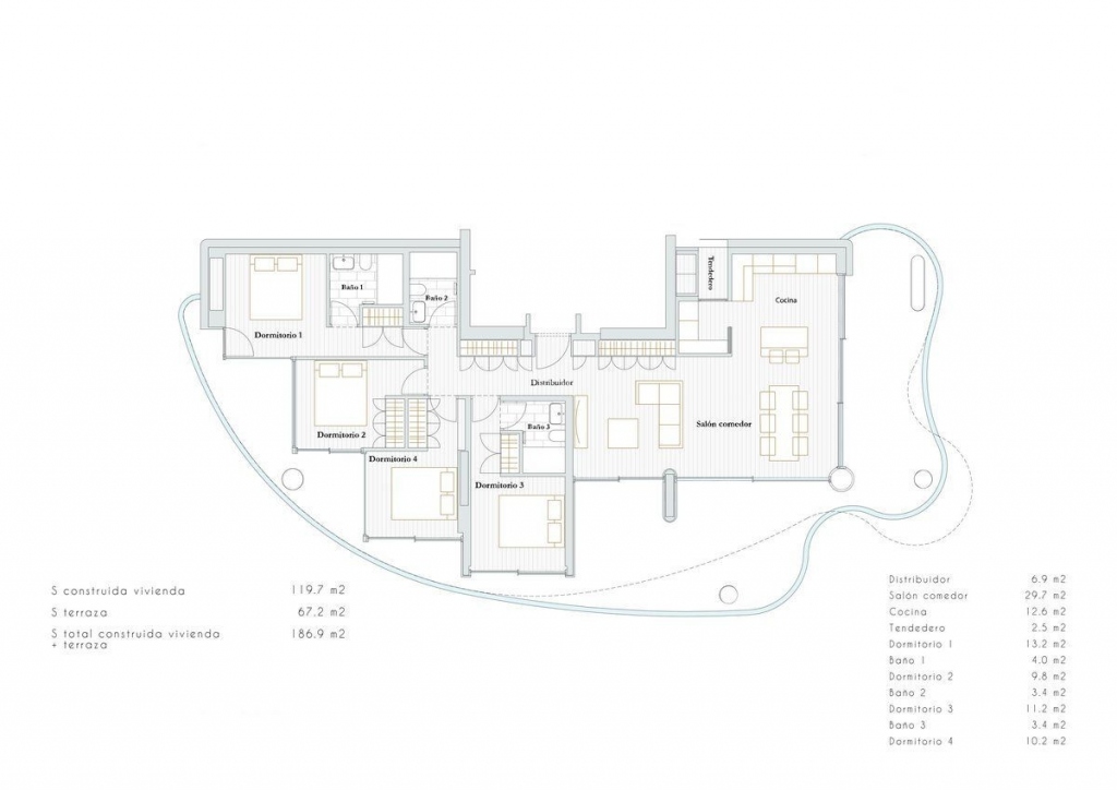 4 bed apartamento in Calpe / Calp