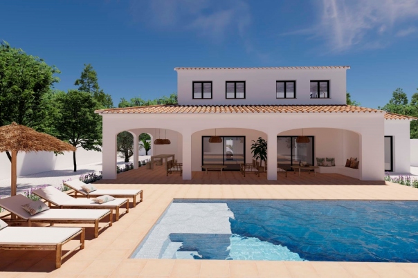 4 bed villa in Moraira