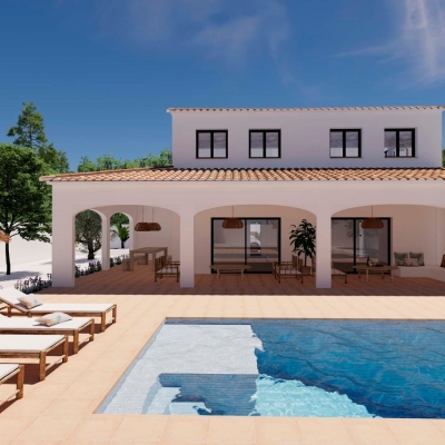 4 bed villa in Moraira