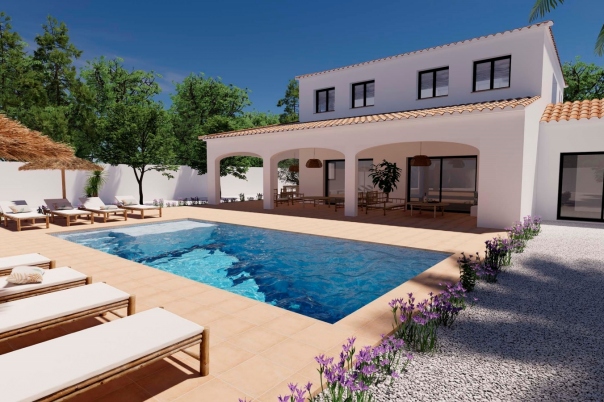 4 bed villa in Moraira