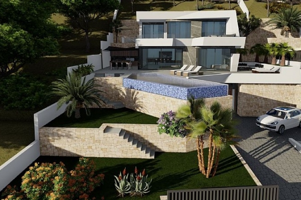 4 bed villas in Calpe