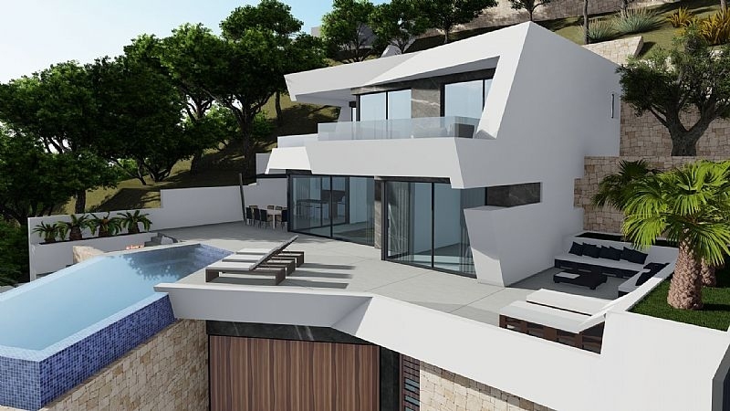 4 bed villas in Calpe