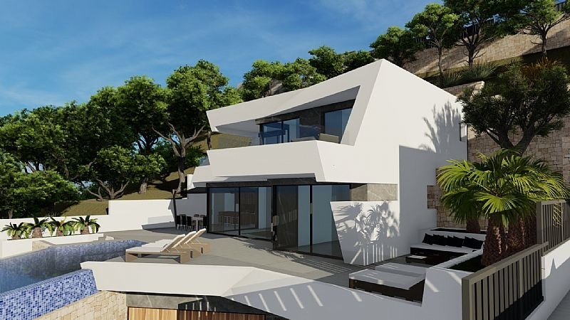 4 bed villas in Calpe