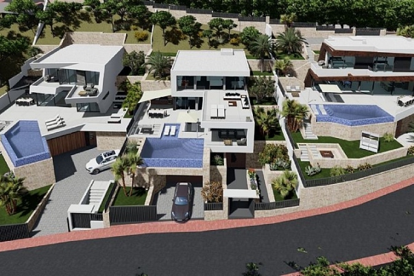 4 bed villas in Calpe