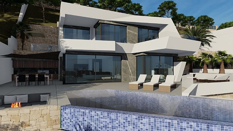 4 bed villas in Calpe