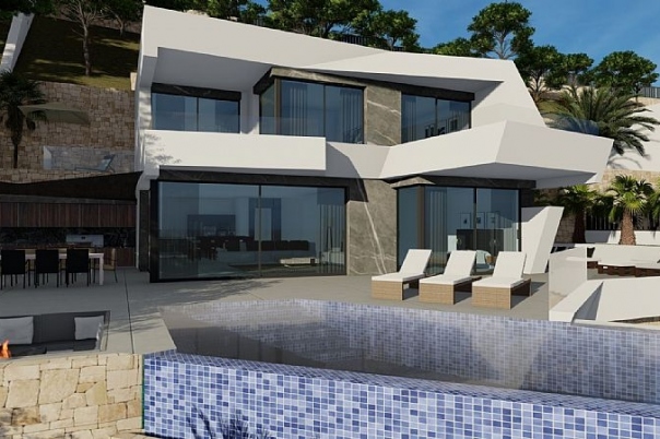 4 bed villas in Calpe