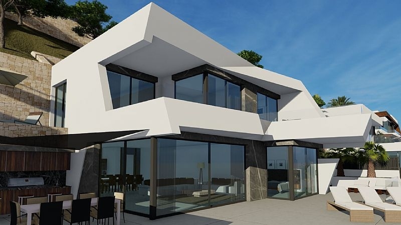 4 bed villas in Calpe