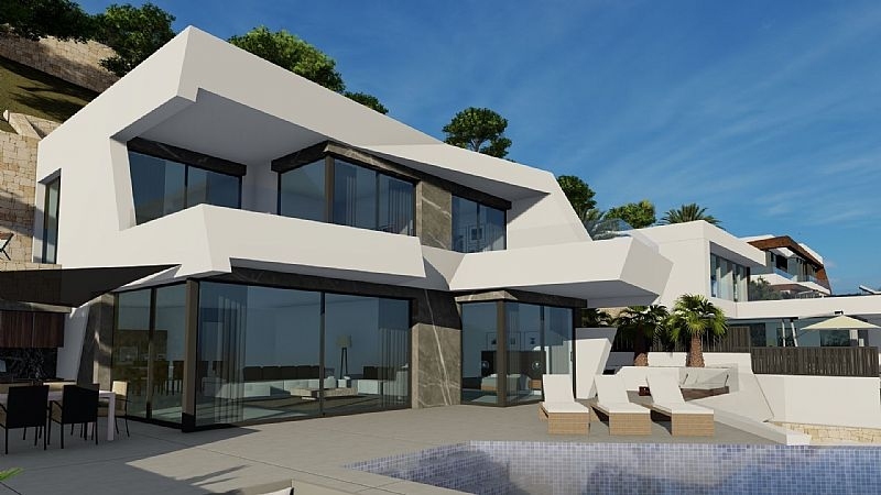 4 bed villas in Calpe