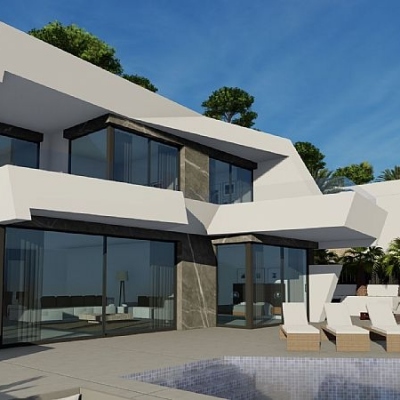 4 bed villas in Calpe
