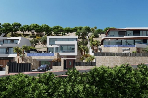 4 bed villas in Calpe