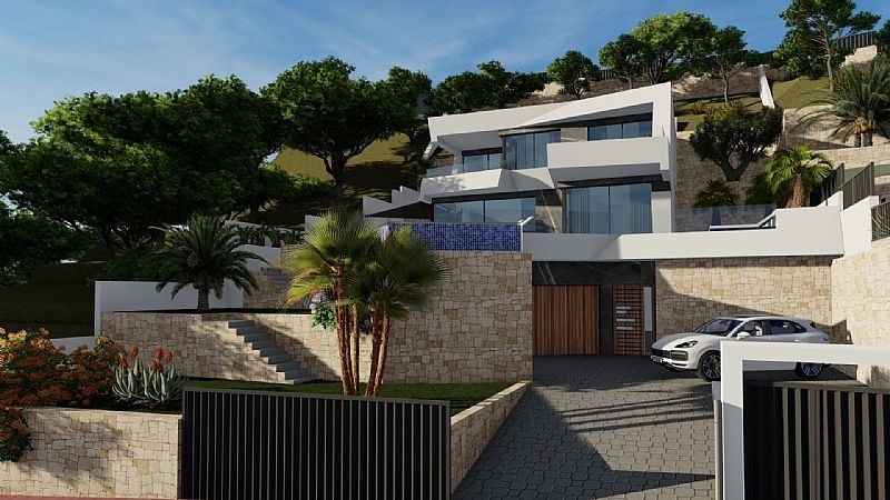 4 bed villas in Calpe