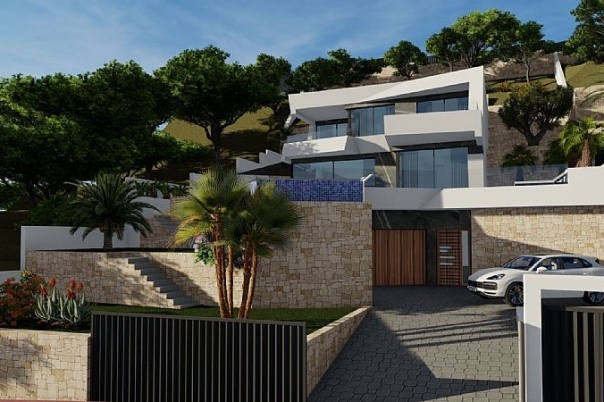 4 bed villas in Calpe