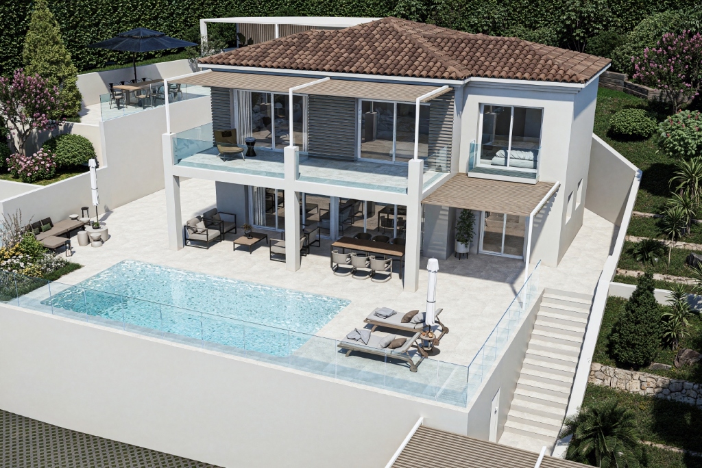 3 bed villa in Altea